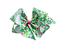 Load image into Gallery viewer, St. Patrick&#39;s Day Print Bow
