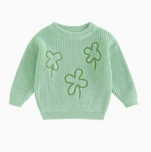 Load image into Gallery viewer, Four Leaf Clover Sweater
