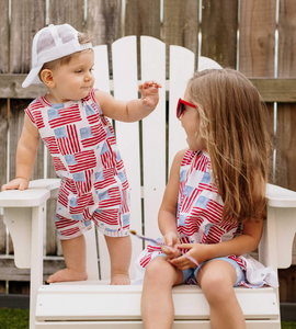 Grand Ol' Flag Romper