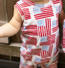 Load image into Gallery viewer, Grand Ol&#39; Flag Romper