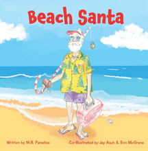 Load image into Gallery viewer, Beach Santa