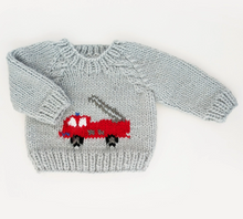 Load image into Gallery viewer, Fire Engine Sweater