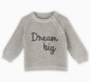 Dream Big Embroidered Sweater