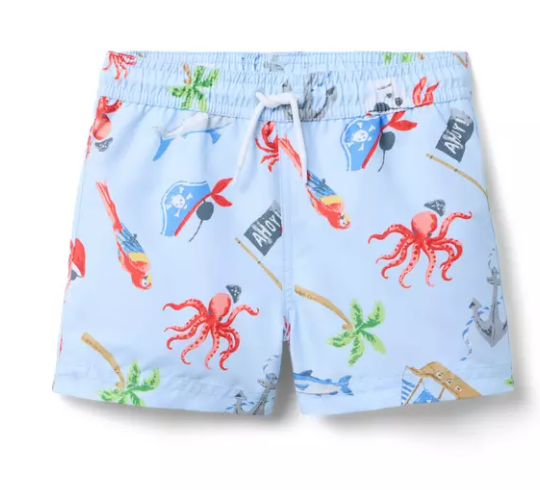 Pirate Swim Trunk