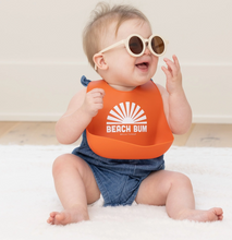 Load image into Gallery viewer, Beach Bum Silicone Bib