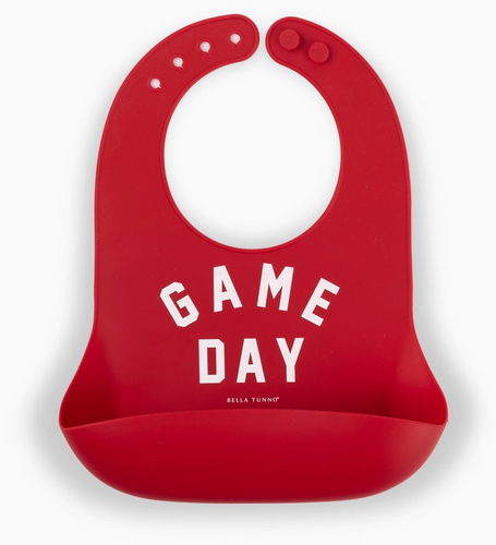 Game Day Silicone bib