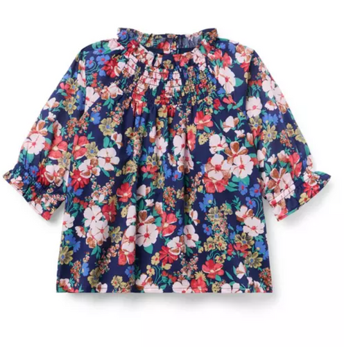 Floral Smocked Top