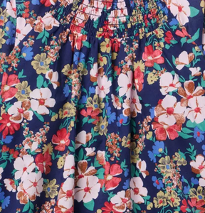 Floral Smocked Top