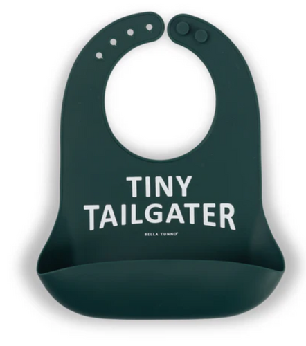 Tiny Tailgater Silicone bib
