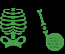 Load image into Gallery viewer, Skeleton GLOW IN THE DARK Pajamas