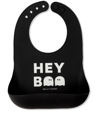 Hey Boo Silicone Bib