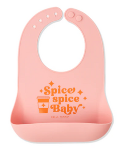 Spice Spice Baby Silicone Bib