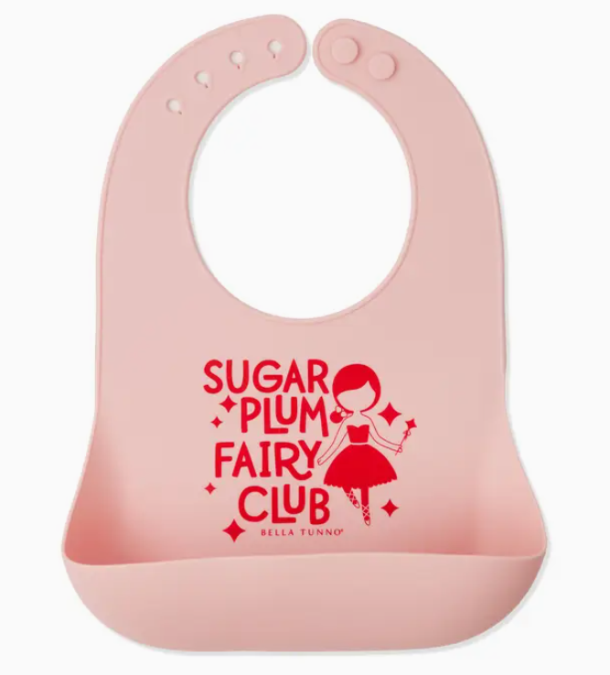 Sugar Plum Fairy Club Bib
