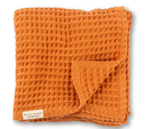 Waffle Baby Blanket Pumpkin