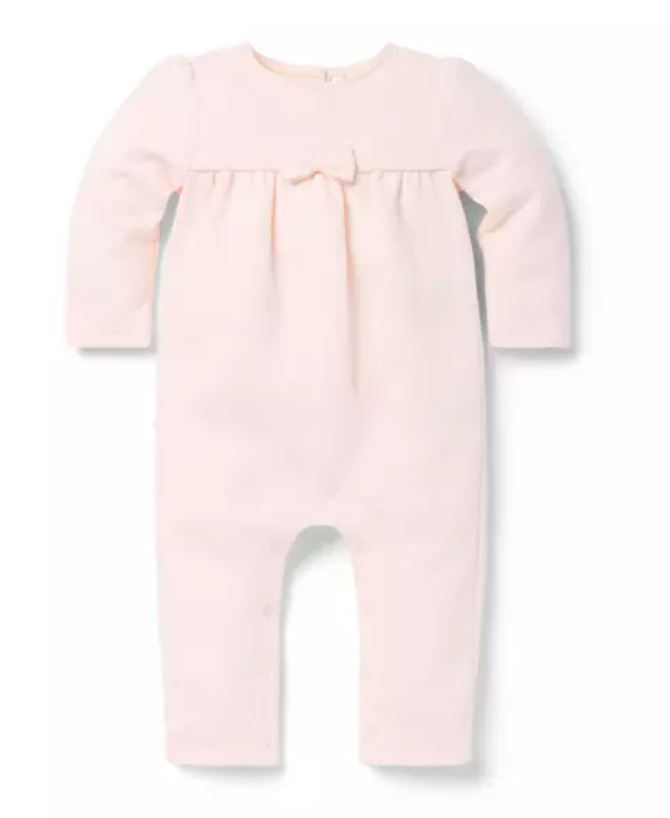 Pink Quilted Playsuit