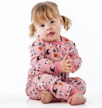 Load image into Gallery viewer, Halloween Hounds Pajamas Dusty Rose