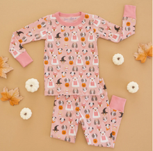 Load image into Gallery viewer, Halloween Hounds Pajamas Dusty Rose