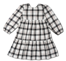 Load image into Gallery viewer, Plaid Tiered Dress