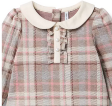 Load image into Gallery viewer, Drop Waist Plaid Dress