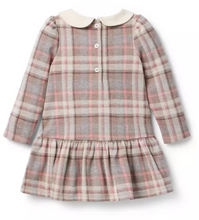 Load image into Gallery viewer, Drop Waist Plaid Dress