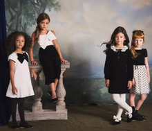 Load image into Gallery viewer, Ivory Bow Pleat Dress