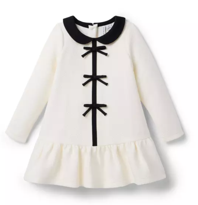 Ivory Matelasse Dress