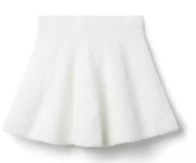 Load image into Gallery viewer, Ivory Fuzzy Skirt