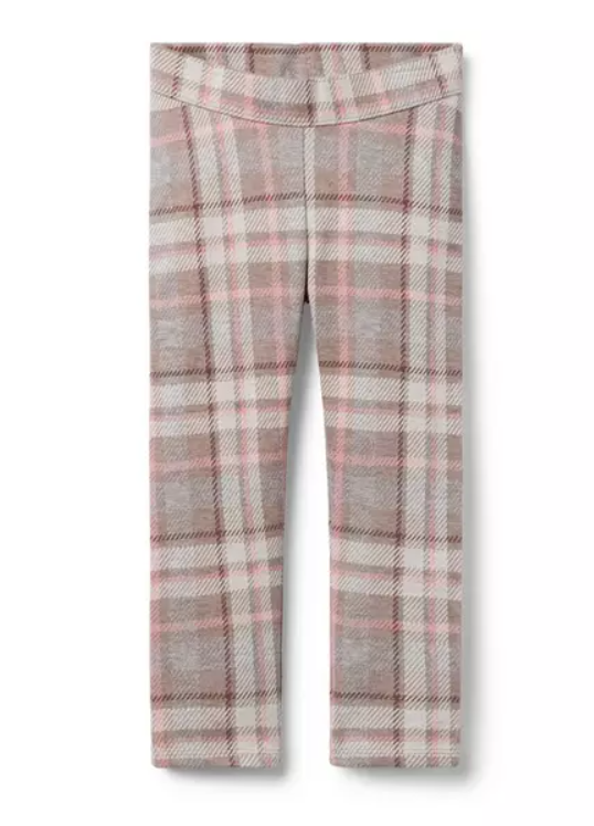 Plaid Jacquard Pant