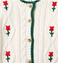 Load image into Gallery viewer, Embroidered Cardigan
