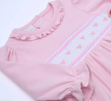 Load image into Gallery viewer, Valentine's Classic Smocked Dress