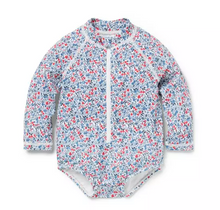 Load image into Gallery viewer, Distsy Floral Rashguard Suit
