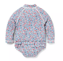 Load image into Gallery viewer, Distsy Floral Rashguard Suit