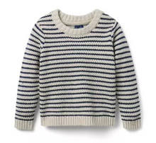 Load image into Gallery viewer, Navy Stripe Sweater