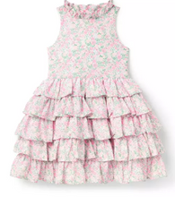 Load image into Gallery viewer, Ditsy Floral Tiered Dress