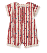 Load image into Gallery viewer, Stars &amp; Stripes Romper
