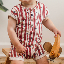 Load image into Gallery viewer, Stars &amp; Stripes Romper