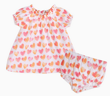 Load image into Gallery viewer, Hearts Dress &amp; Bloomer