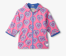 Load image into Gallery viewer, Heart Burst Color Change Raincoat