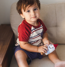 Load image into Gallery viewer, Stripe Tee &amp; Short Set