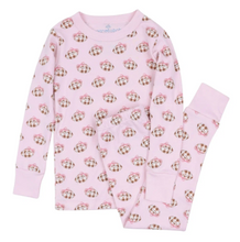 Load image into Gallery viewer, Tiny Tailgater Pajamas PInk
