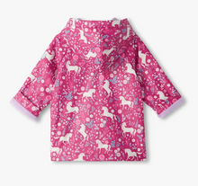 Load image into Gallery viewer, Unicorn Forest Raincoat