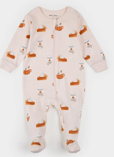 Load image into Gallery viewer, Pumpkin Spice Sleeper Footie