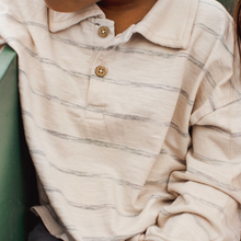 Load image into Gallery viewer, Stripe Polo Tee Set