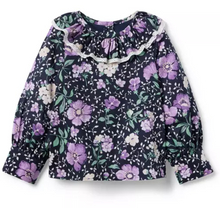 Load image into Gallery viewer, Floral Ruffle Top