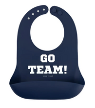 Load image into Gallery viewer, Go Team Silicone Bib