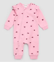Load image into Gallery viewer, Heart Ruffle Playsuit