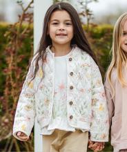Load image into Gallery viewer, Wild Floral Quilted Jacket