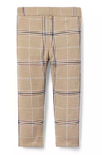 Load image into Gallery viewer, Tan Plaid Jacquard Pant