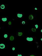 Load image into Gallery viewer, Spooky Season Sleeper Footie GLOW IN THE DARK