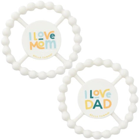 I Love Mom / Dad Happy Teether